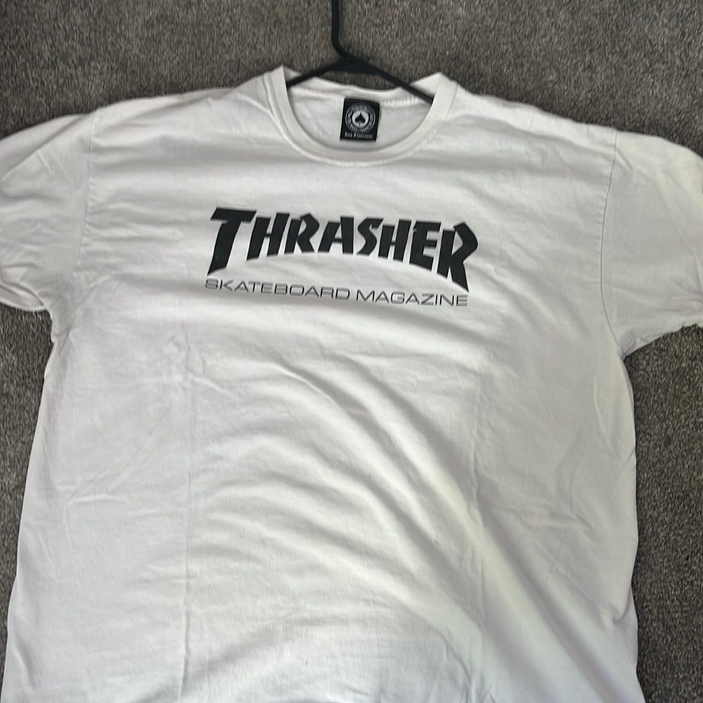 Thrasher skateboard magazine tshirt